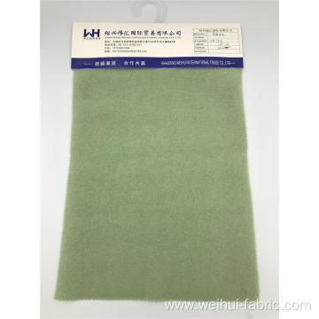 High Quality Knitted 85%T/15%R Light Green Fabrics